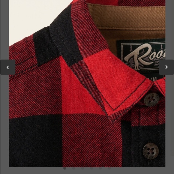 Roots Baby Relaxed Park Plaid Shirt 18-24 months - Picture 4 of 7